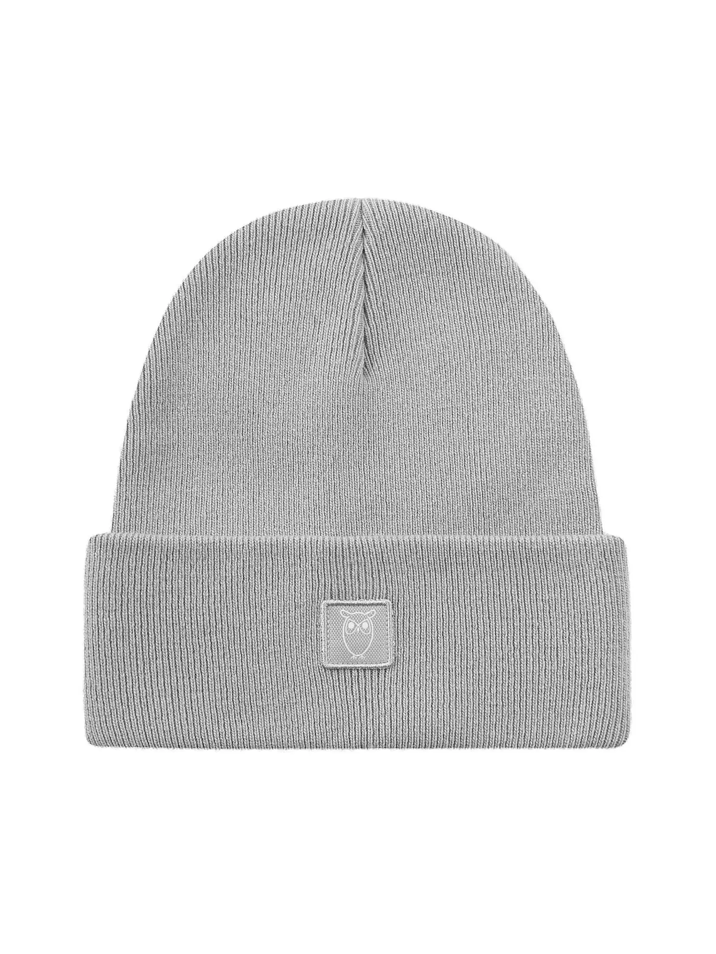 KNOWLEDGE COTTON APPAREL | Mütze - Haube Leaf | hellgrau
